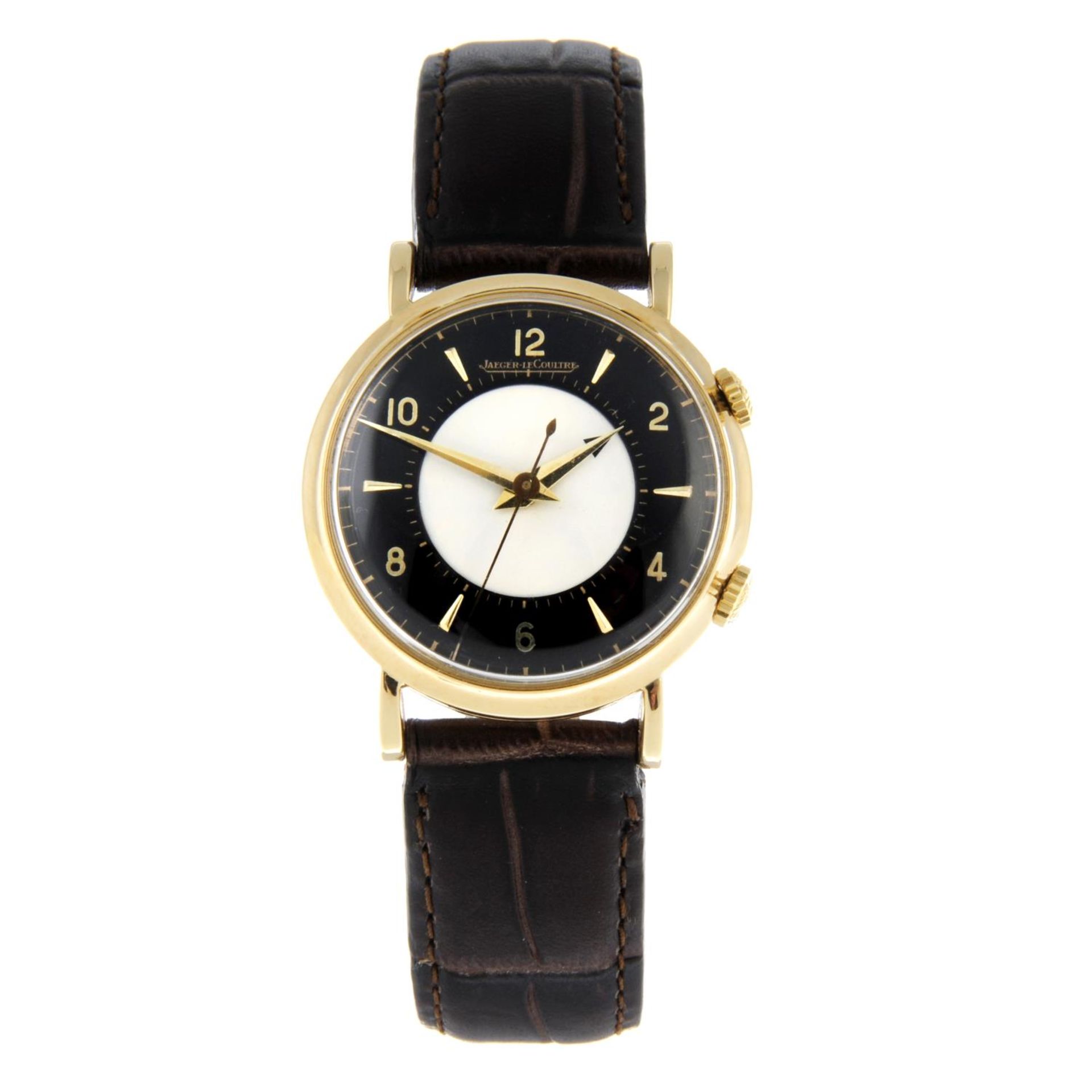 JAEGER-LECOULTRE - a Memovox wrist watch.