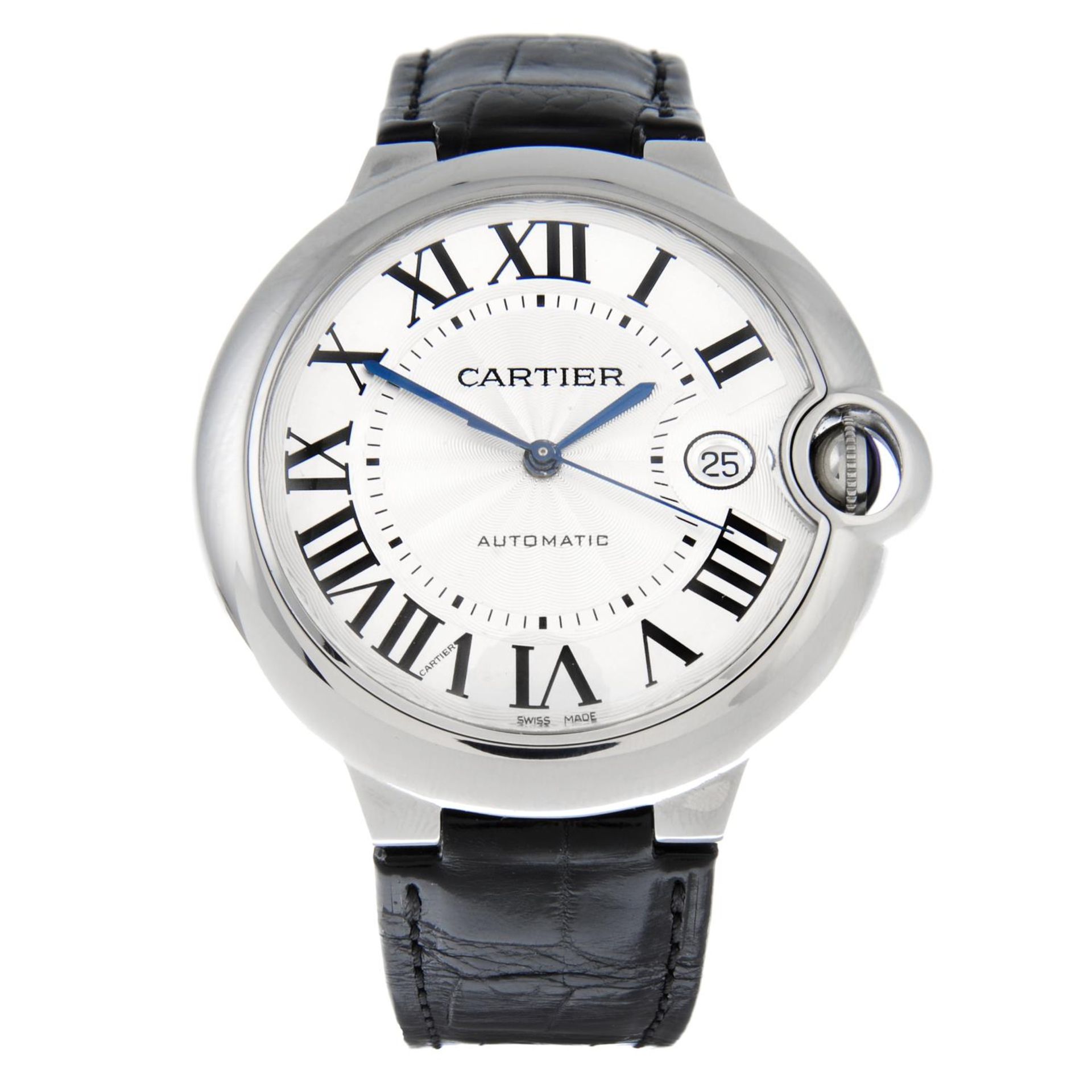 CARTIER - a Ballon Bleu wrist watch.