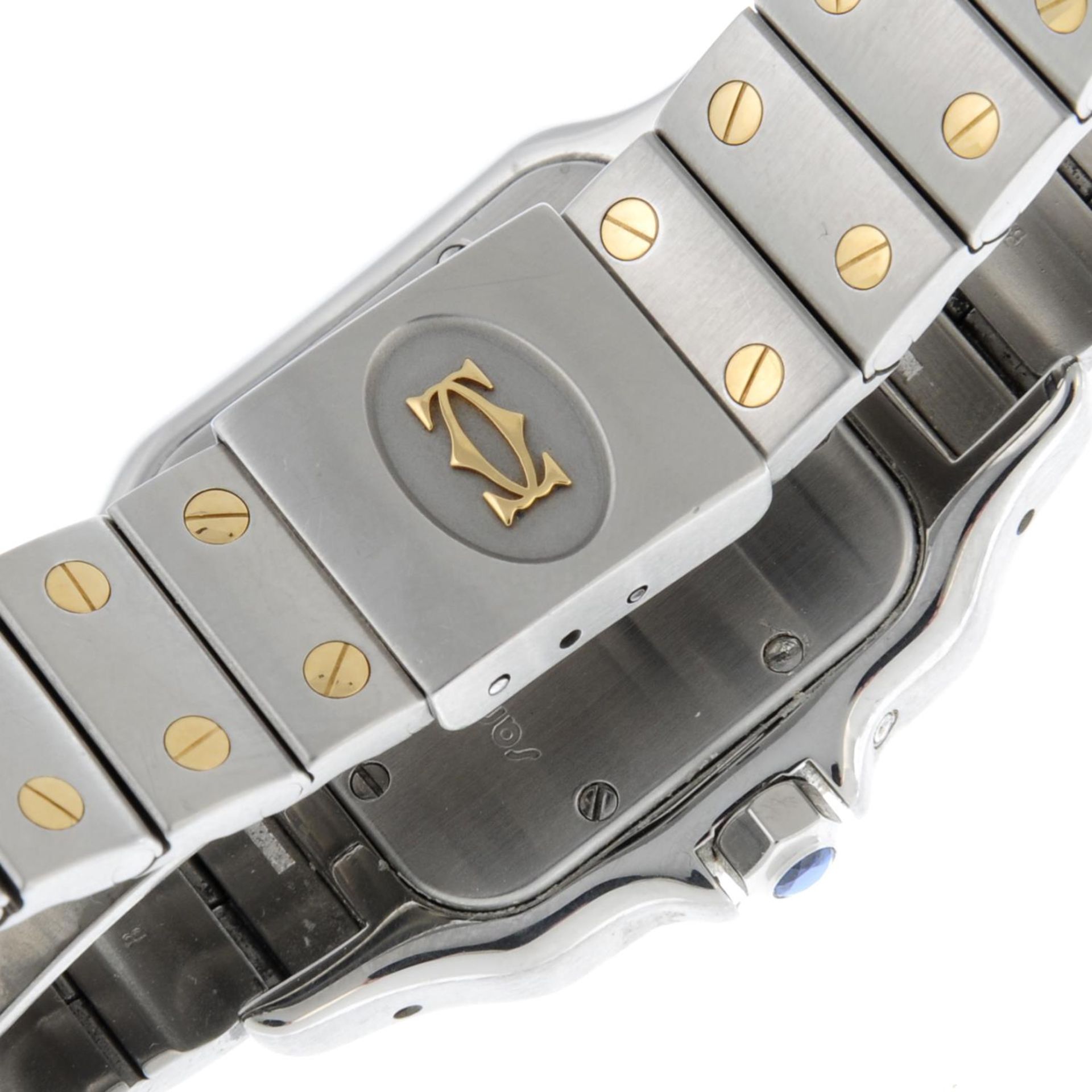 CARTIER - a Santos Galbee bracelet watch. - Image 2 of 6