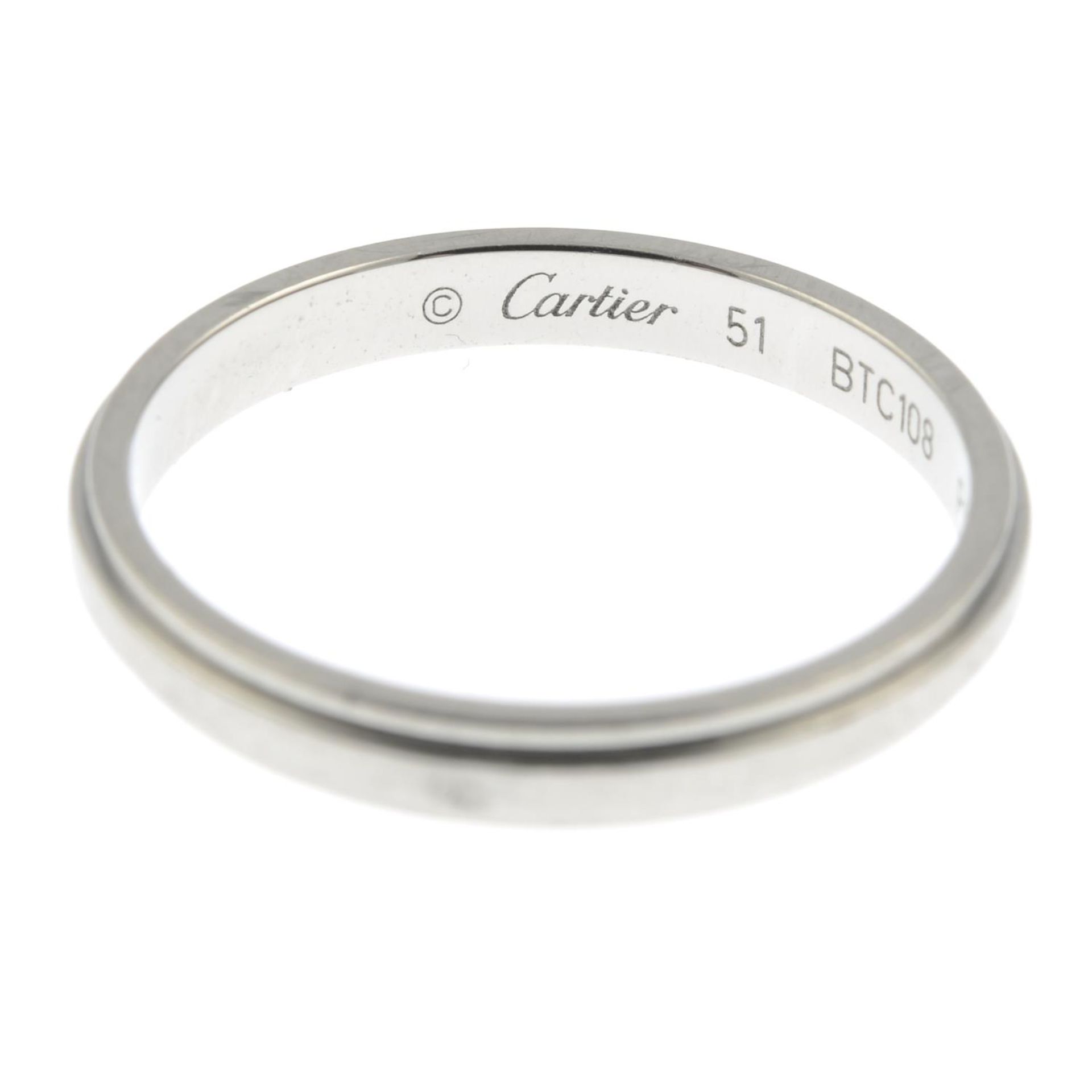 A band ring, by Cartier.Signed by Cartier. - Image 2 of 2