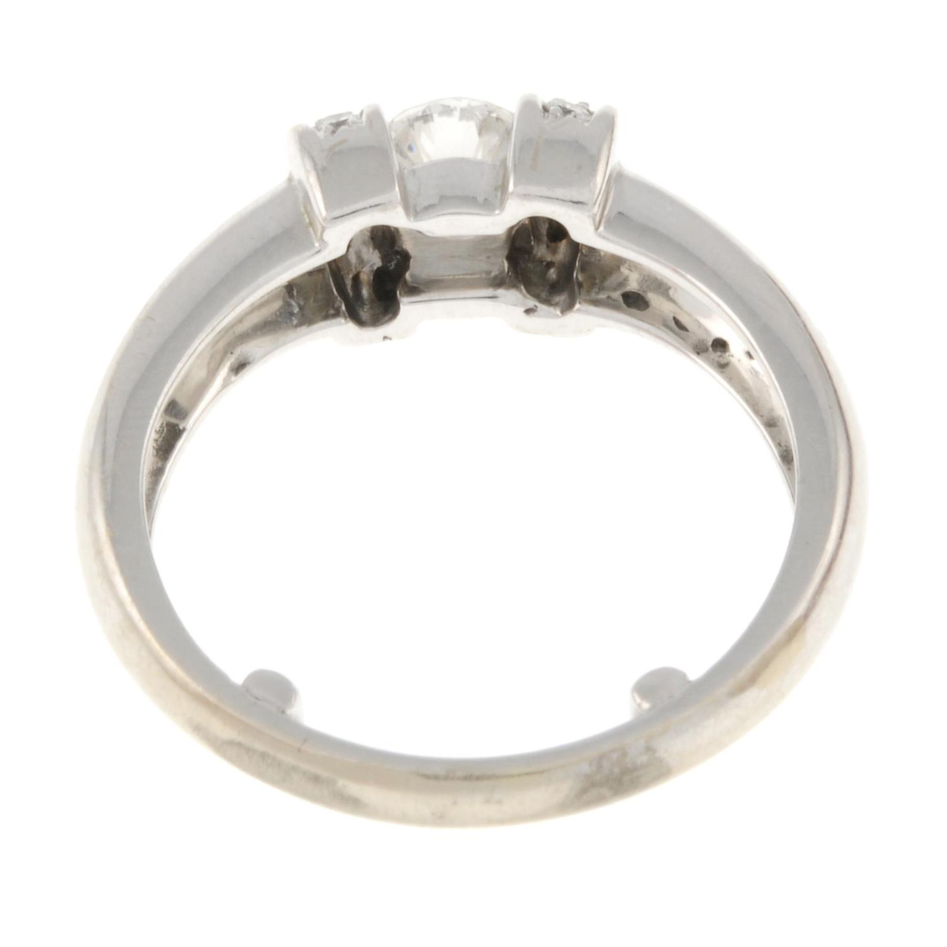 A brilliant-cut diamond ring.With inner sizing aid. - Image 4 of 4