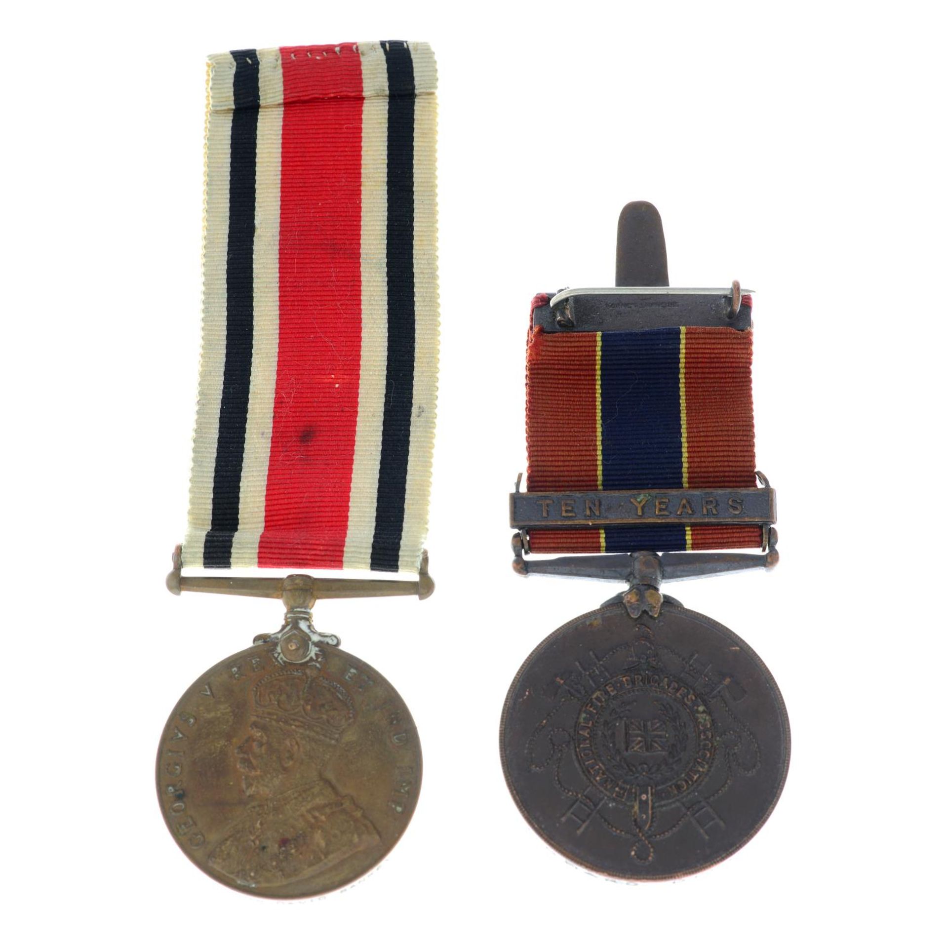 A small group of assorted medals to include,