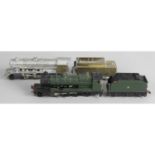 A selection of assorted 00 gauge model railway kit built white metal,