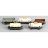 A large selection of assorted 00 gauge model railway rolling stock,