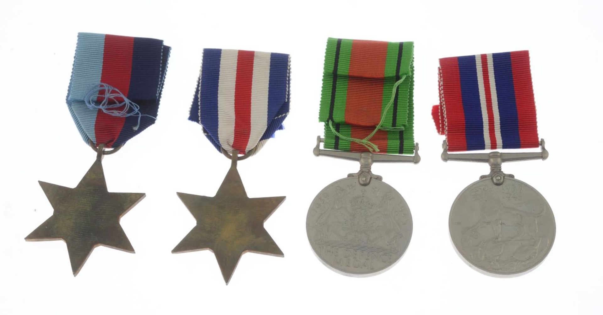 WWII group of four medals, - Bild 2 aus 3