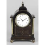 A 19th Century brass inlaid bracket style clock.