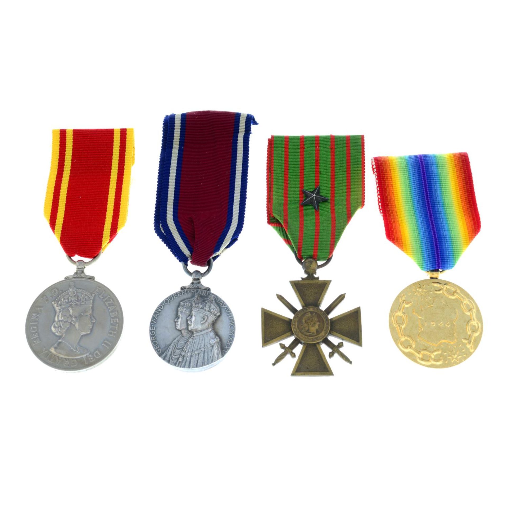 A mixed selection of assorted medals to include,