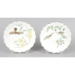A set of twelve Royal Worcester bone china The Birds of Dorothy Doughty limited edition plates