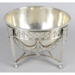 An early 20th century silver bowl,