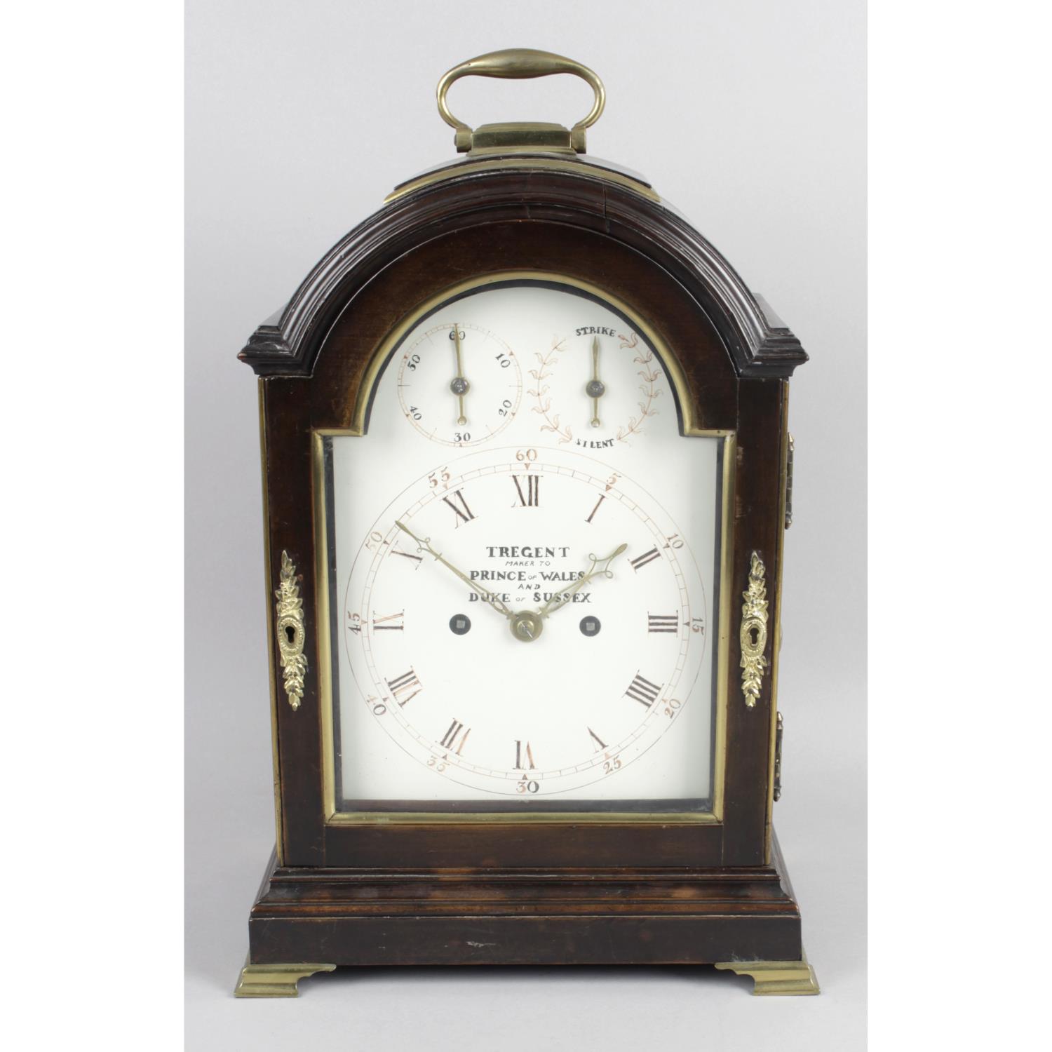 An early 19th Century bracket clock.