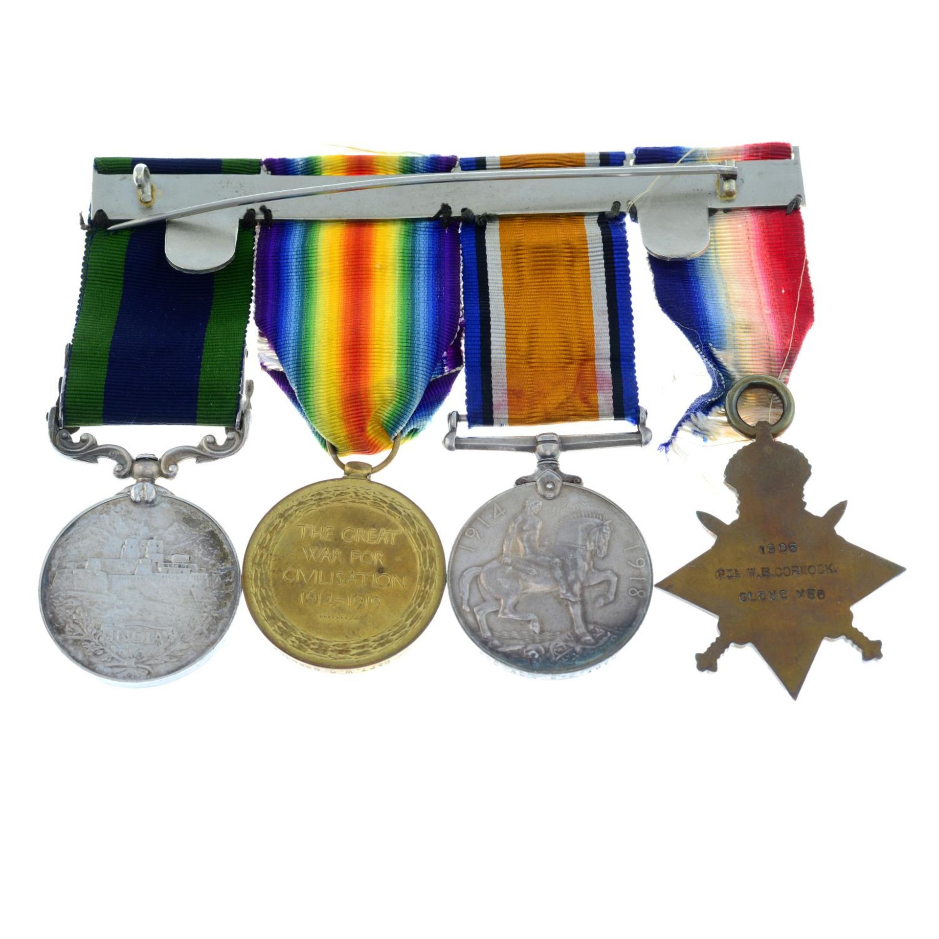 Great War medal group comprising, - Bild 2 aus 11
