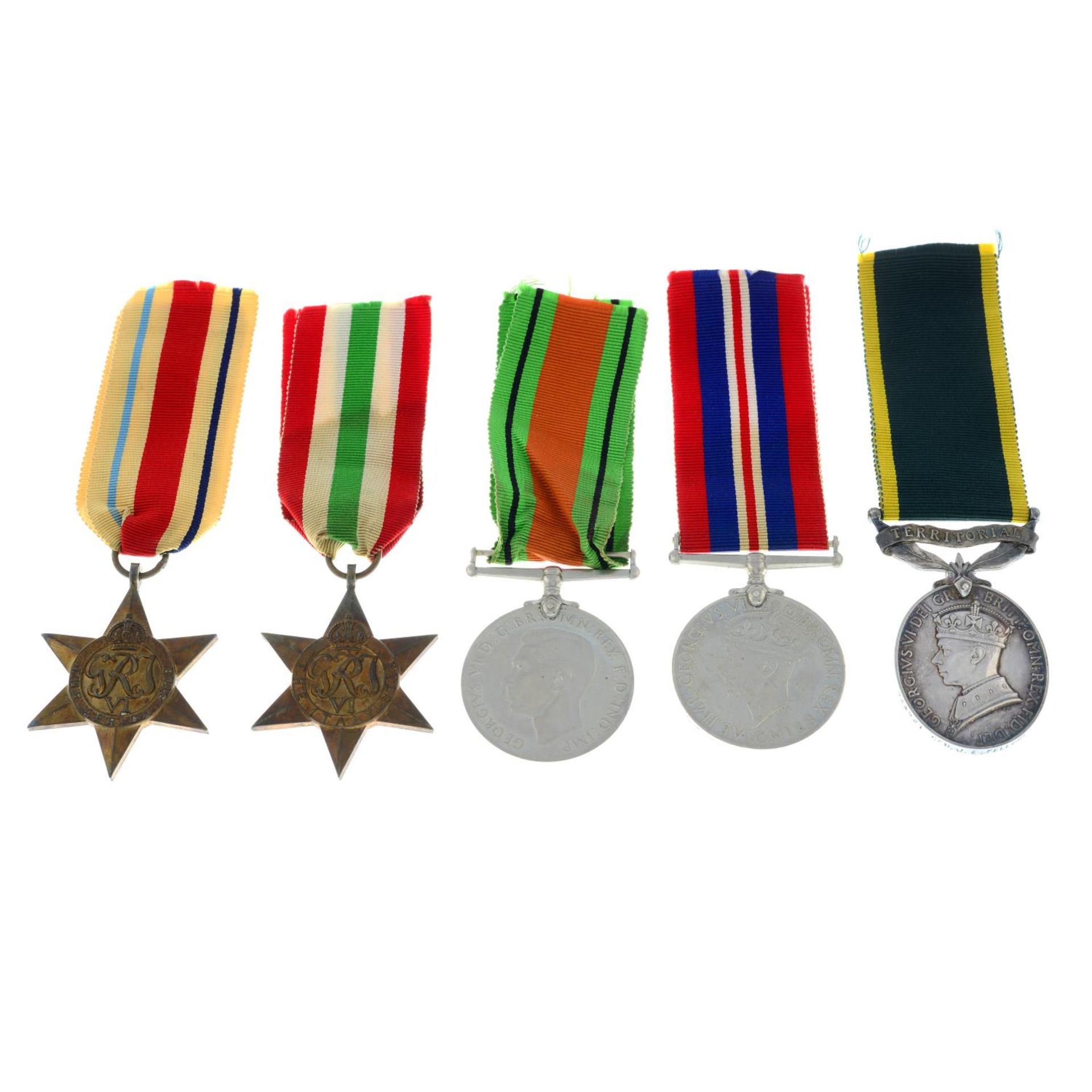 WWII group of four medals,