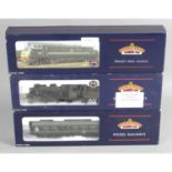 Eight Bachmann 00 gauge model railway locomotives and trains,
