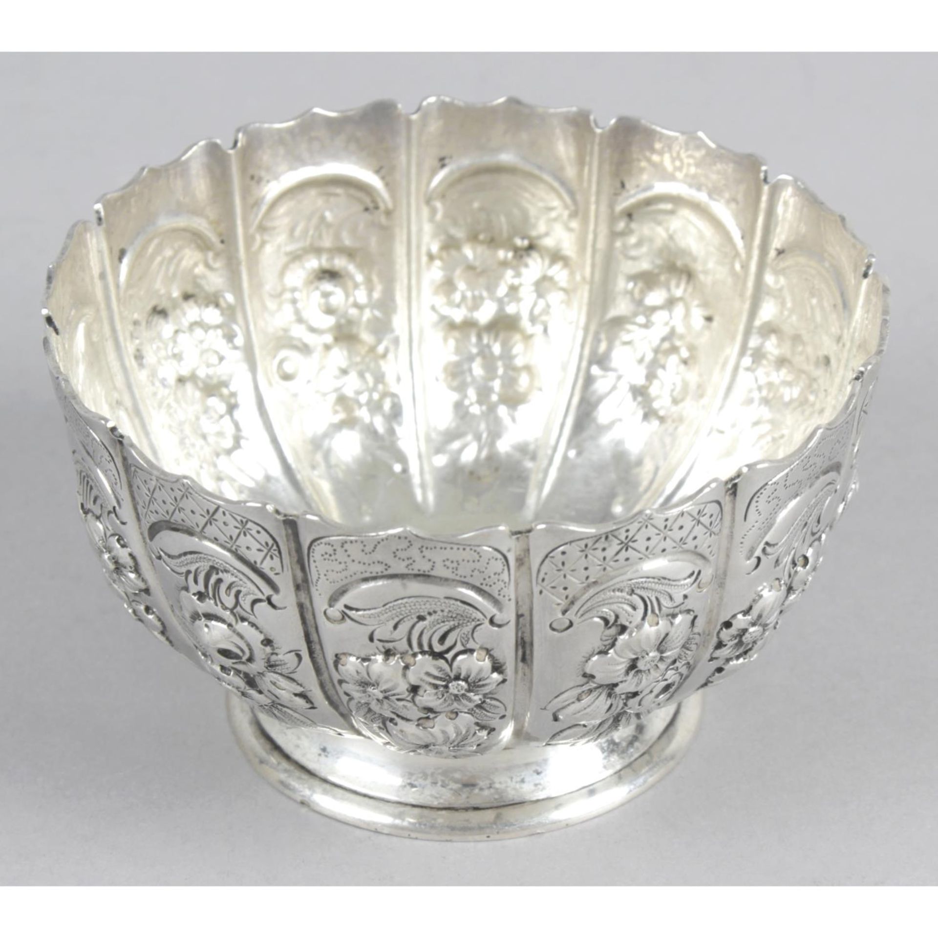 A small 1930's silver bowl,