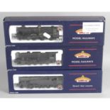 Ten Bachmann 00 gauge model railway locomotives and trains,