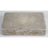 A French silver box,