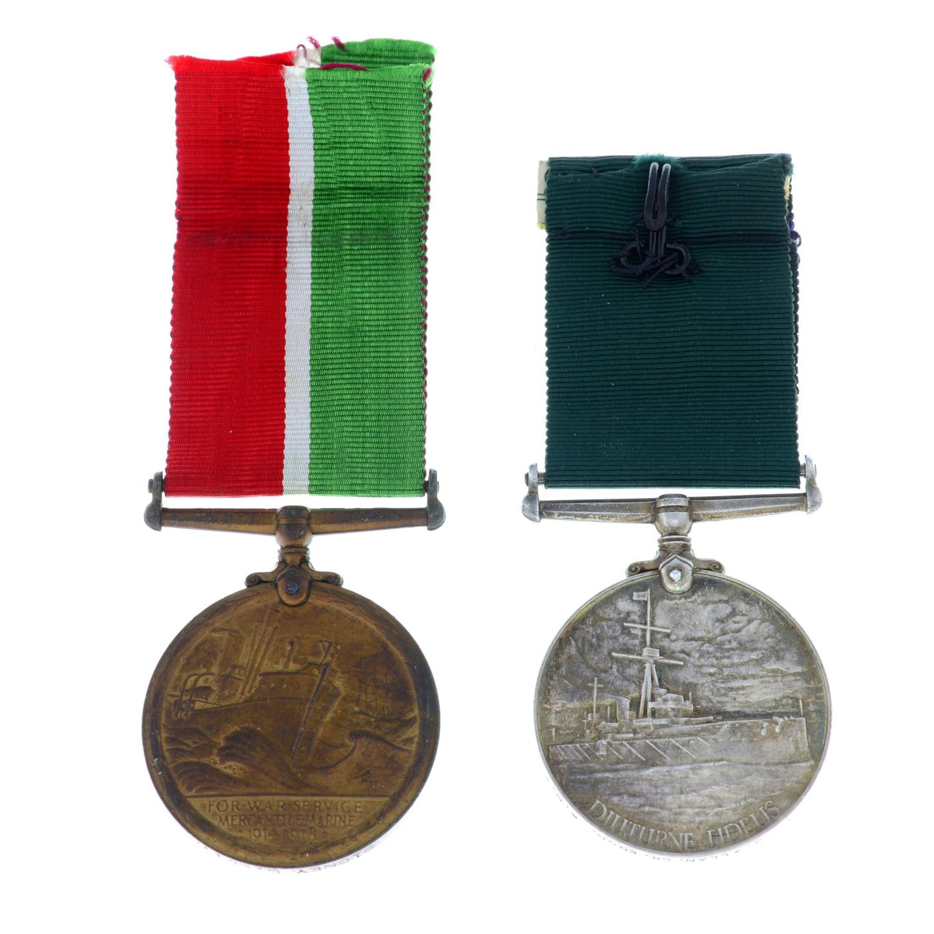 Mercantile Marine War Medal, named to ''Sidney. - Bild 2 aus 2