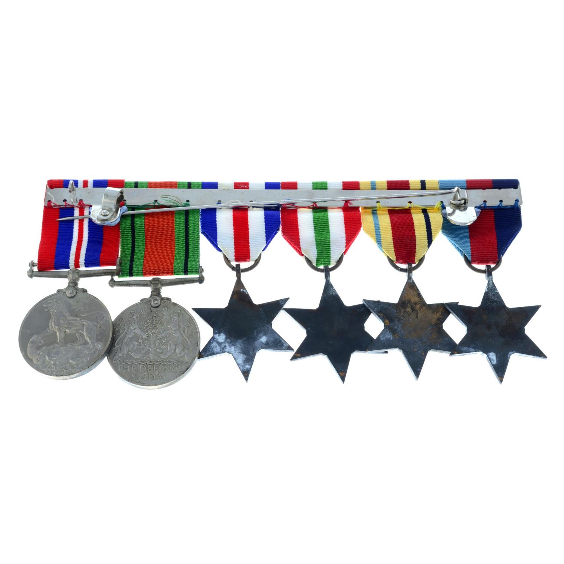 WWII group of six medals, - Bild 2 aus 5