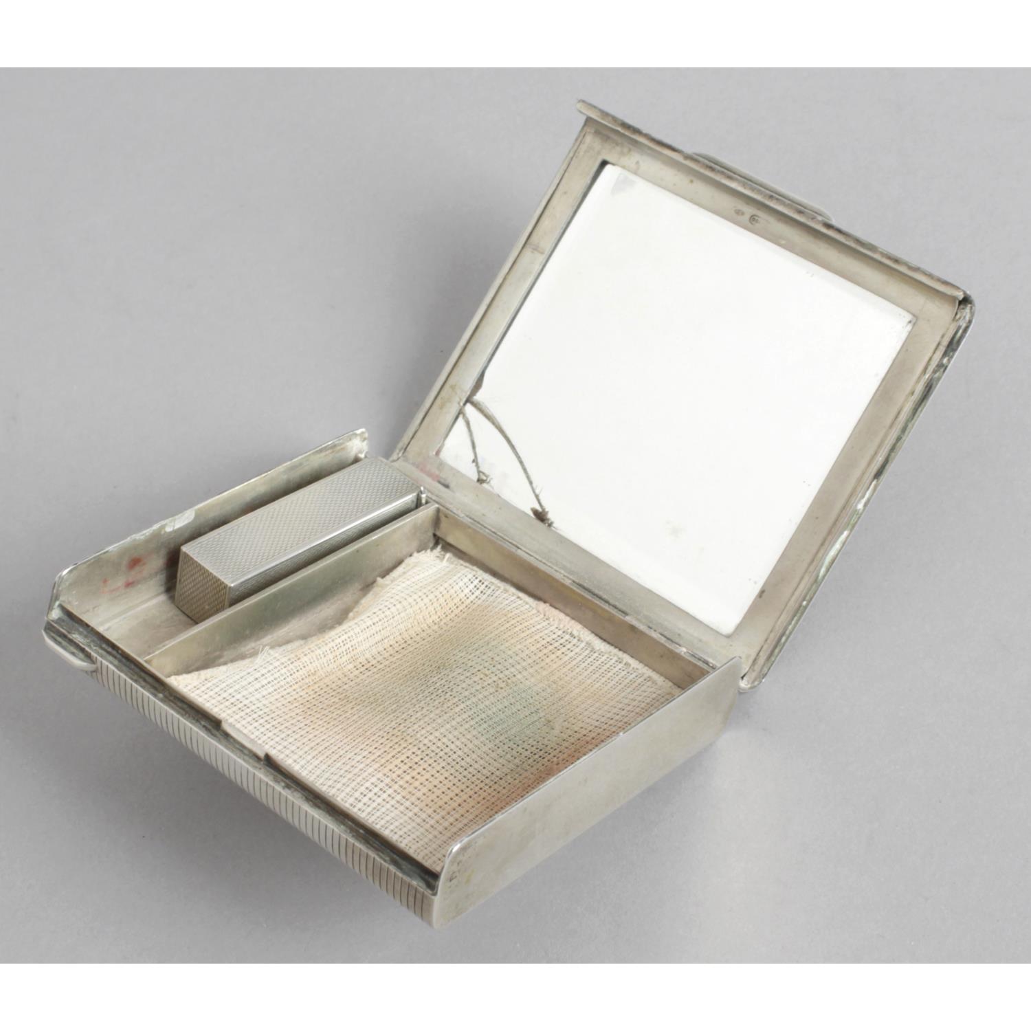 A mid-20th century Italian compact case, - Image 2 of 4