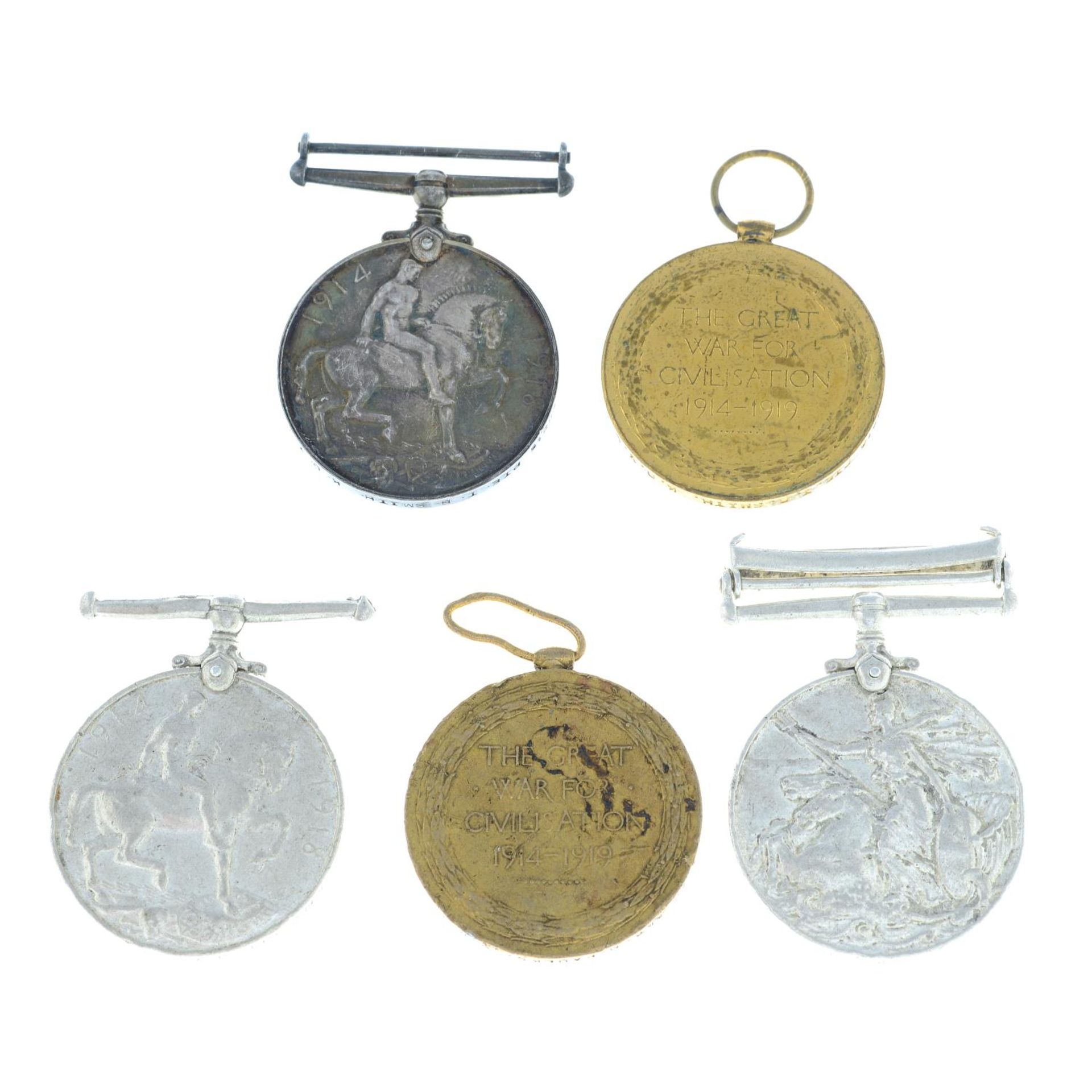 Great War pair, British War Medal 1914-20 and Victory Medal, named to '28915 PTE. - Bild 2 aus 2