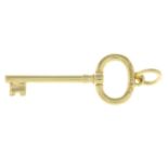 A 'Key' pendant, by Tiffany & Co.Signed Tiffany & Co.