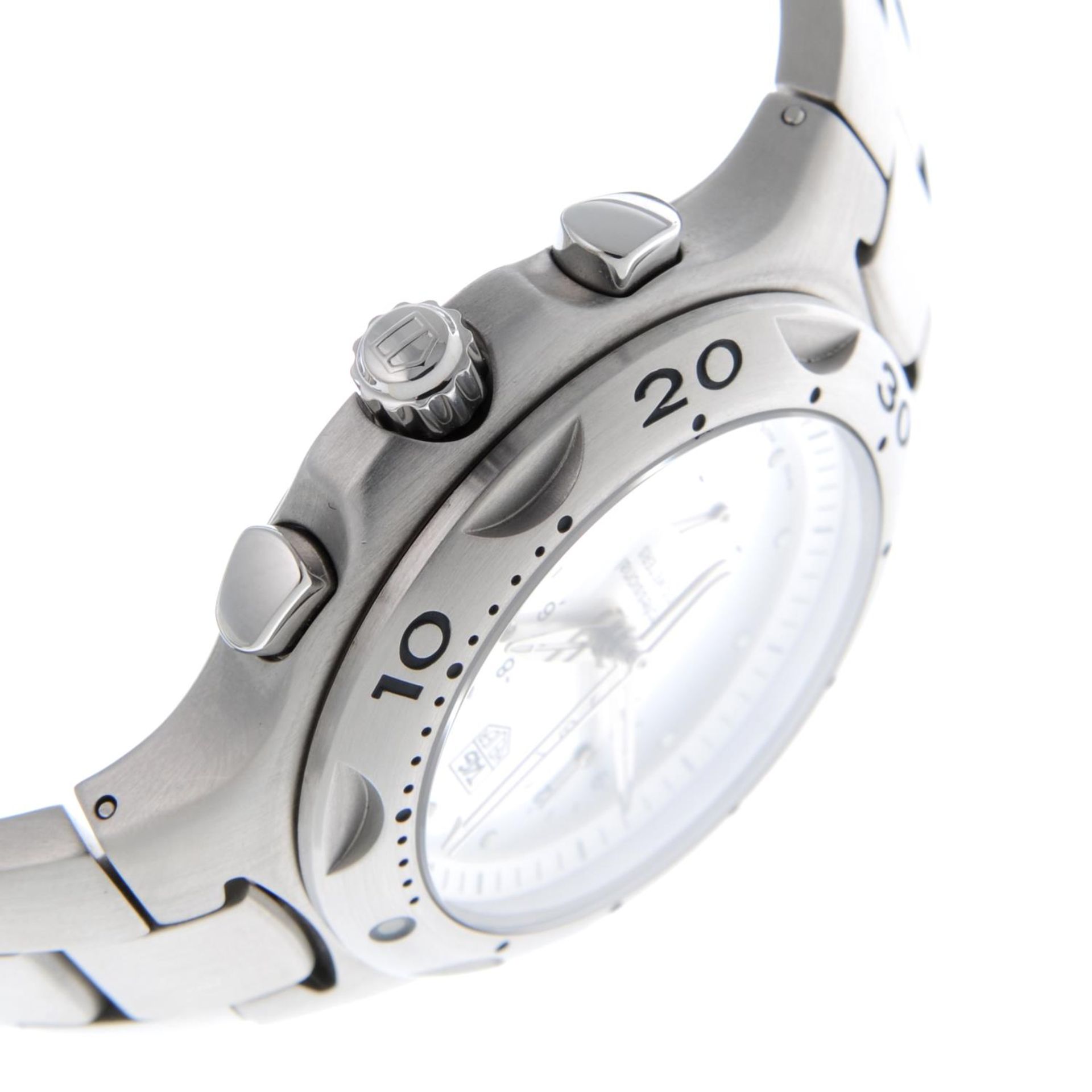 TAG HEUER - a Kirium chronograph bracelet watch. - Image 3 of 4