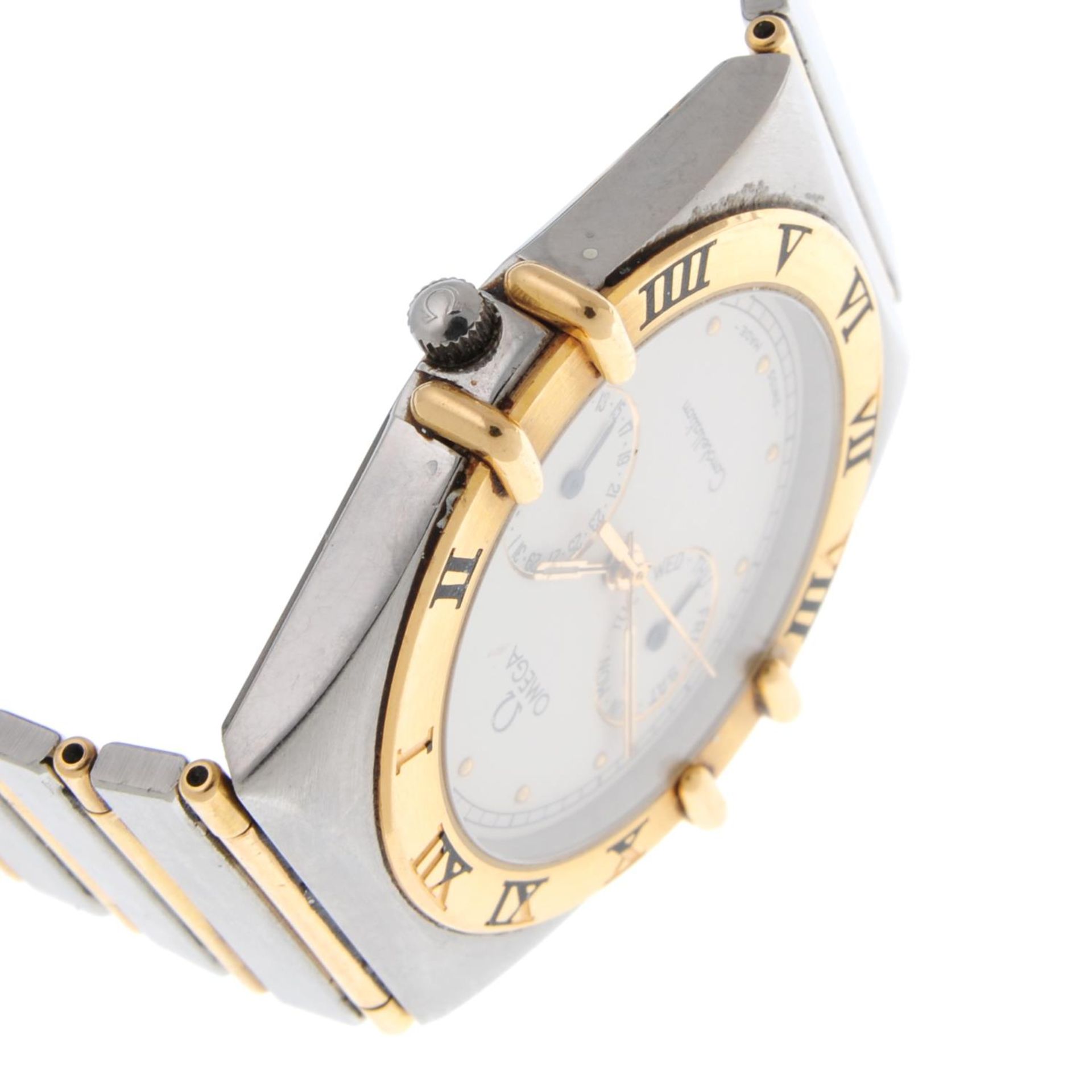 OMEGA - a Constellation Day Date bracelet watch. - Image 3 of 4