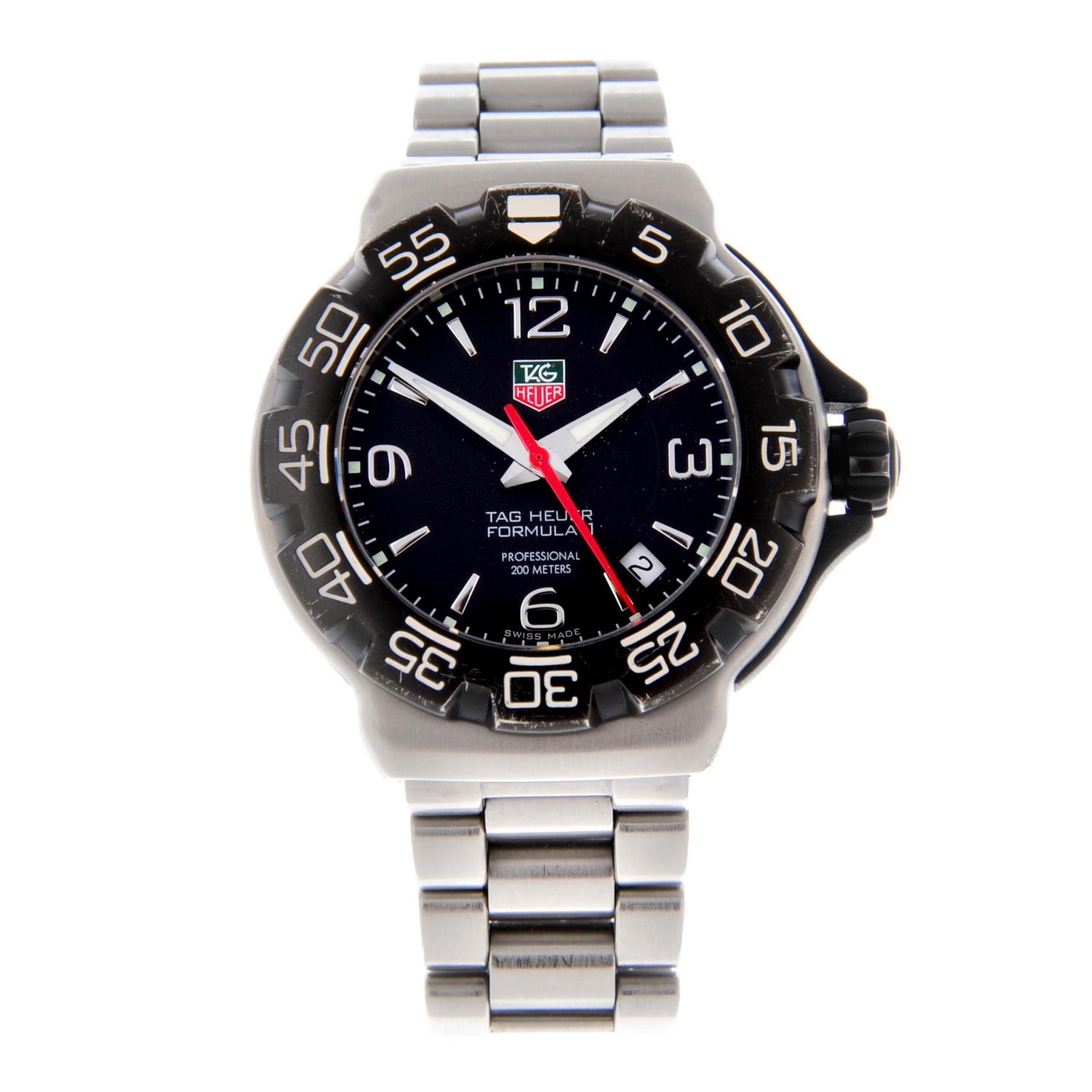 TAG HEUER - a Formula 1 bracelet watch.