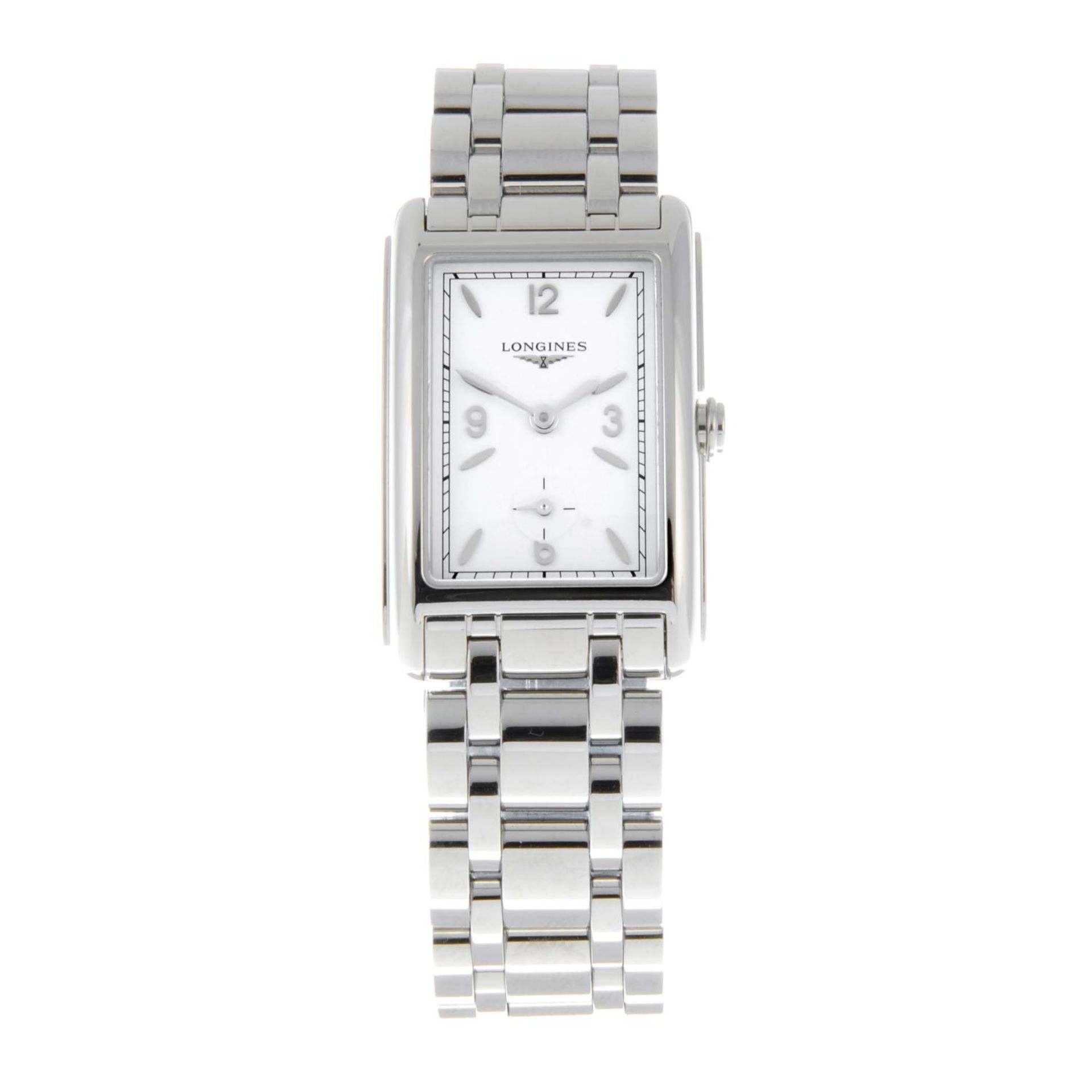 CURRENT MODEL: LONGINES - a DolceVita bracelet watch.