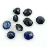 A selection of vari-shape sapphires.