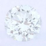 A brilliant cut diamond, weighing 0.31ct.