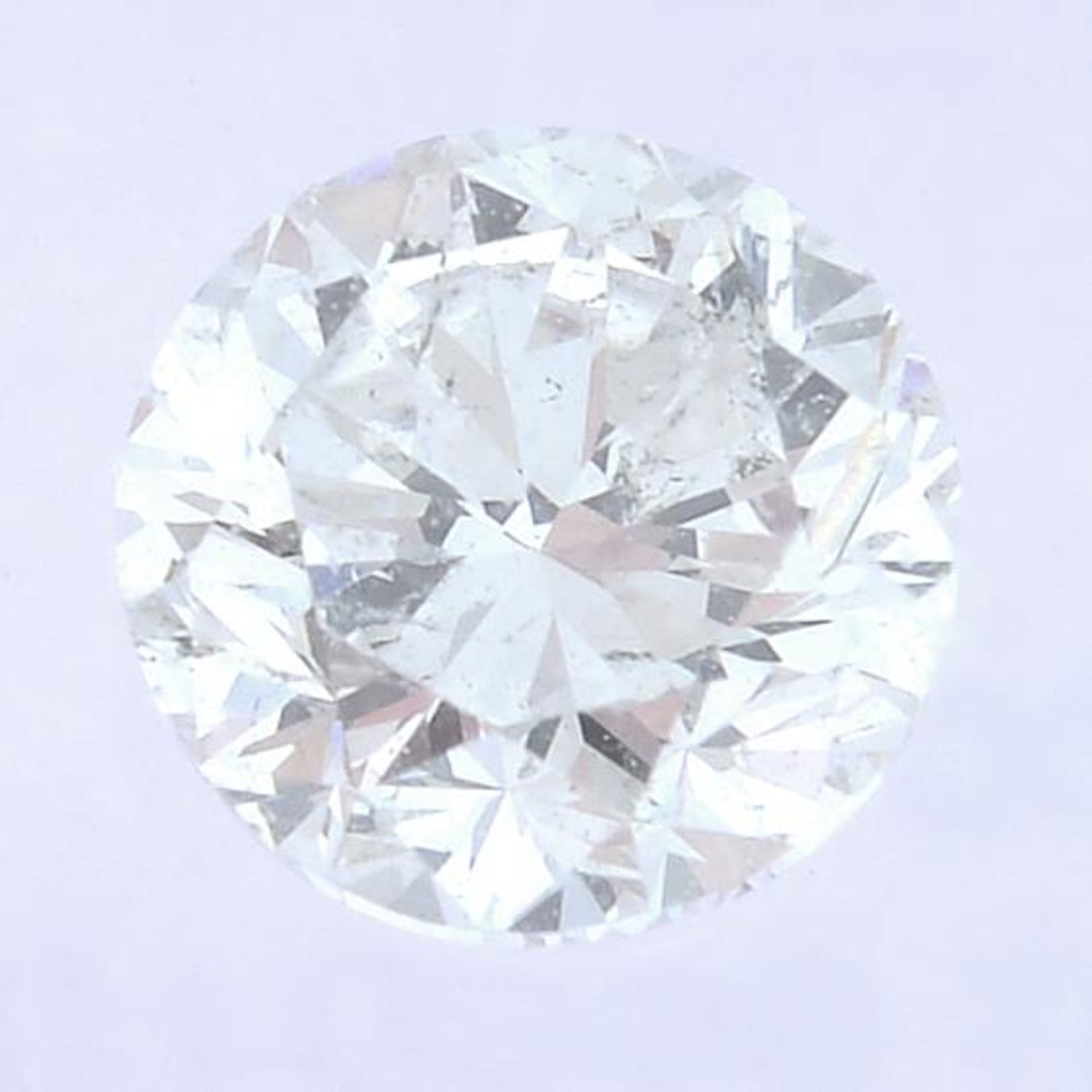 A brilliant cut diamond, weighing 0.37ct.