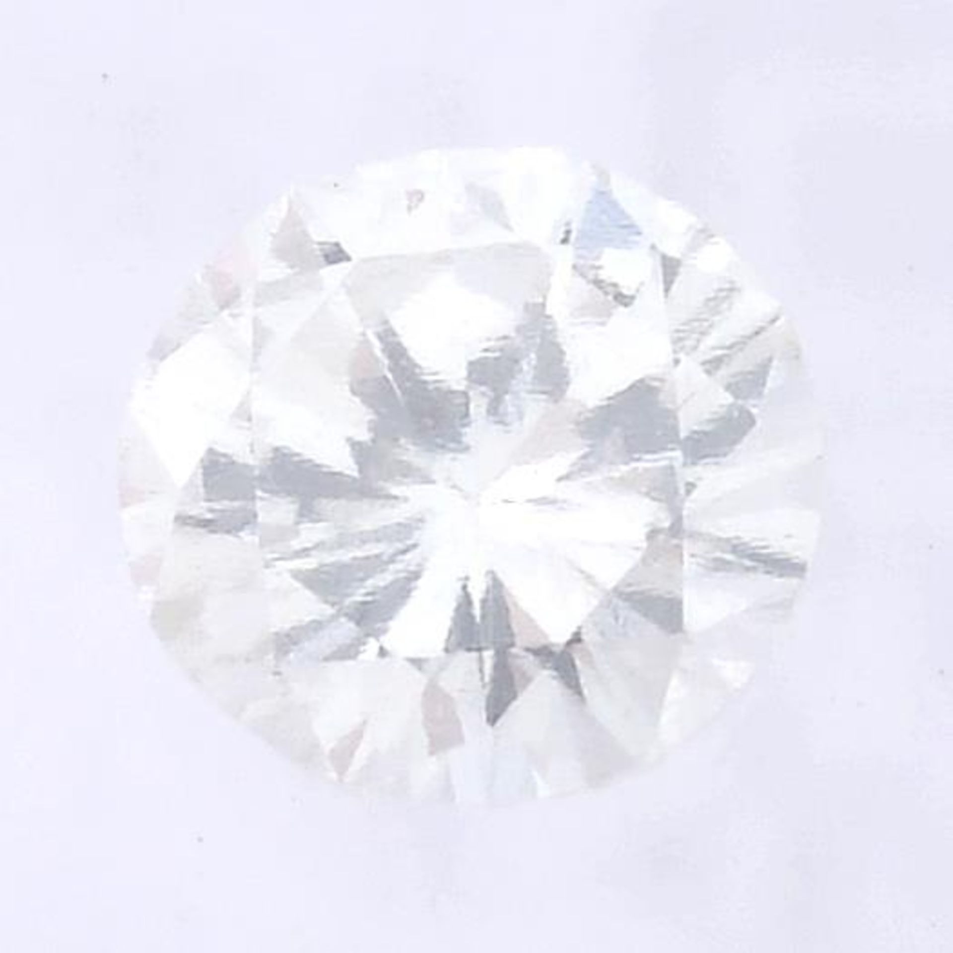 A brilliant cut diamond, weighing 0.26ct, measuring 4.17 by 4.24 by 2.46mms.