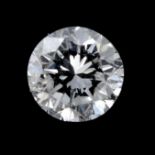 A brilliant cut diamond weighing 0.23ct.