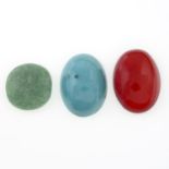 A selection of gemstones,