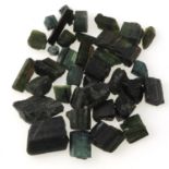 Selection of tourmalines,