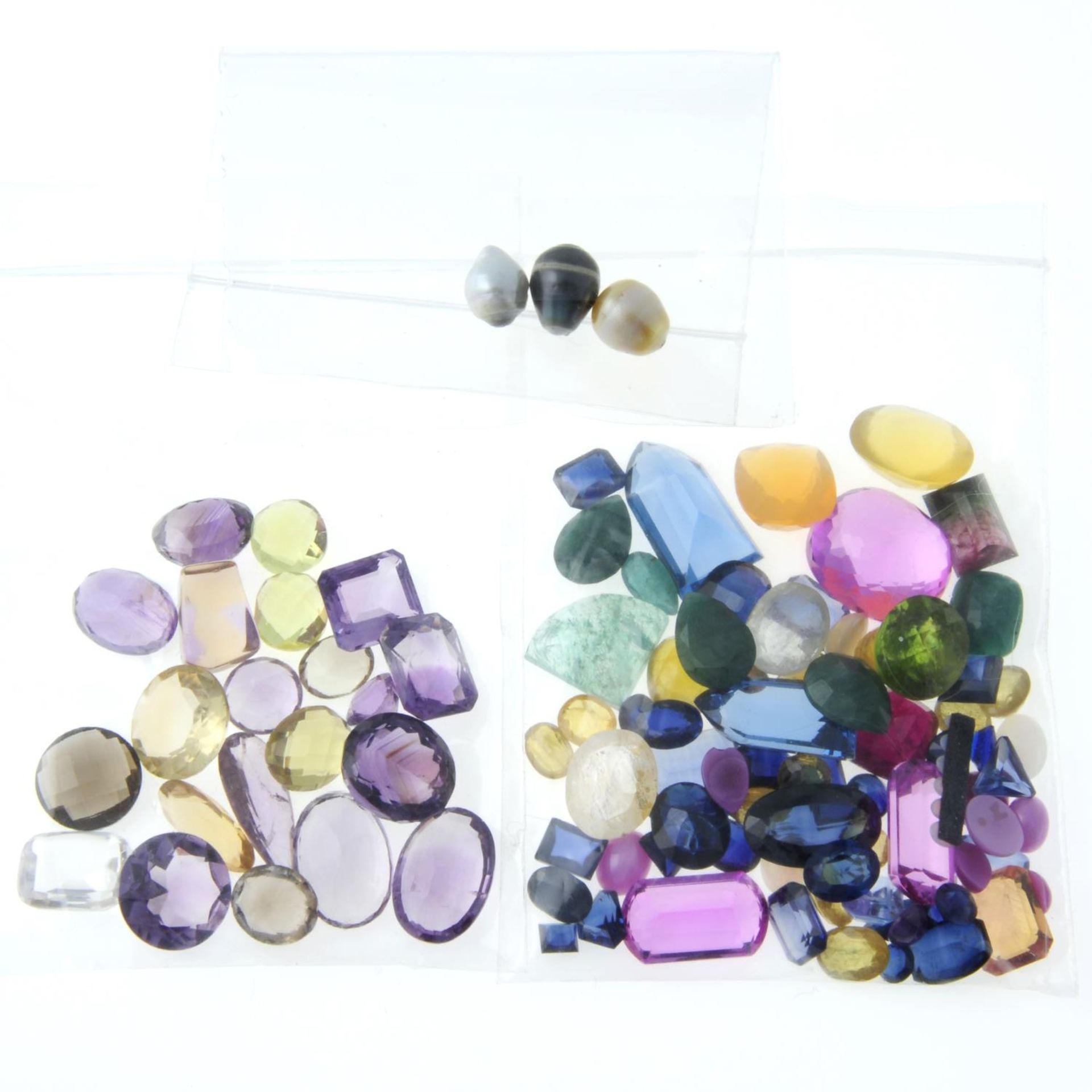 A selection of gemstones, - Bild 2 aus 3