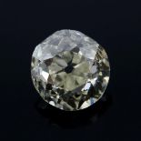 An old-cut diamond, weighing 0.26ct.