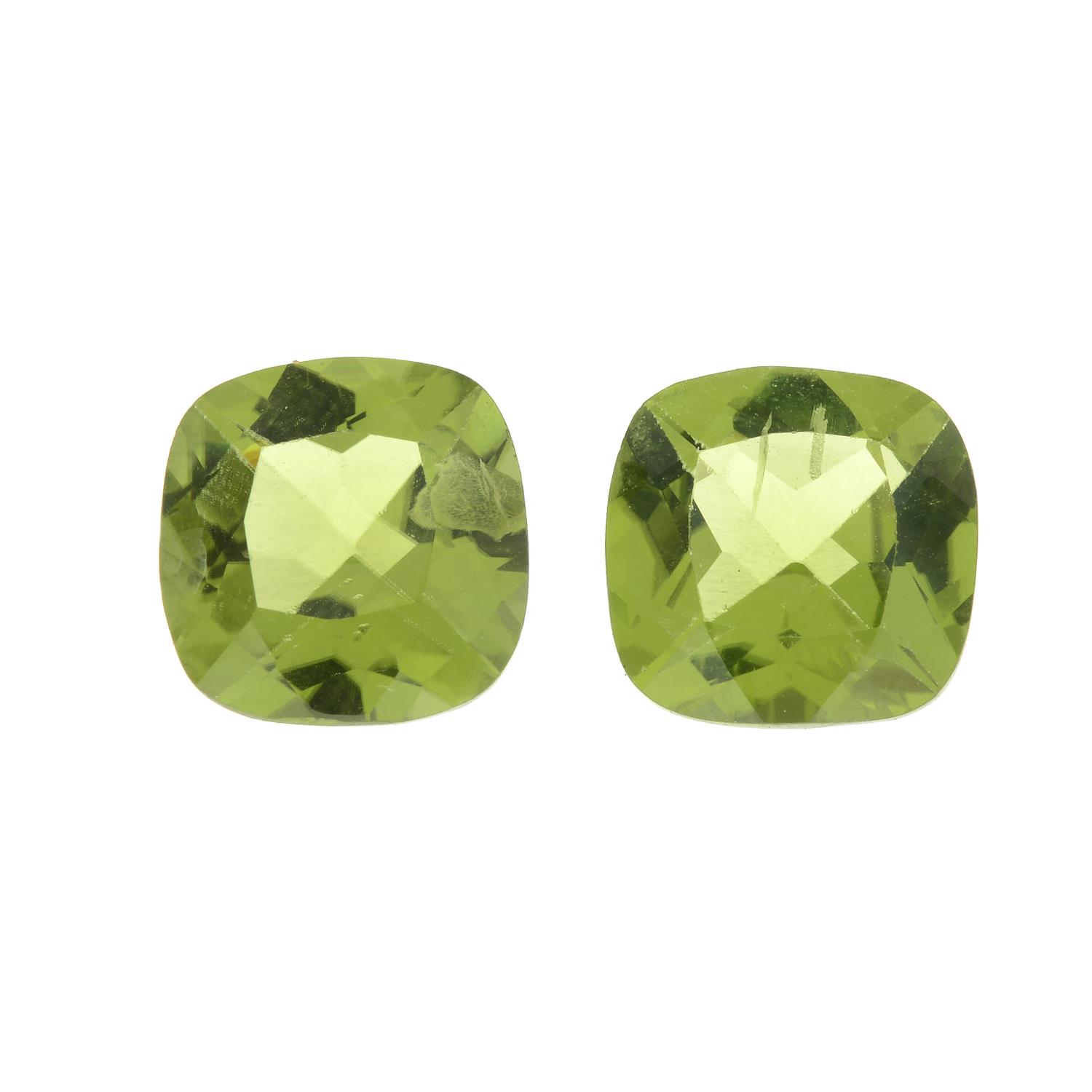 Twelve vari-shape peridot. - Image 5 of 6