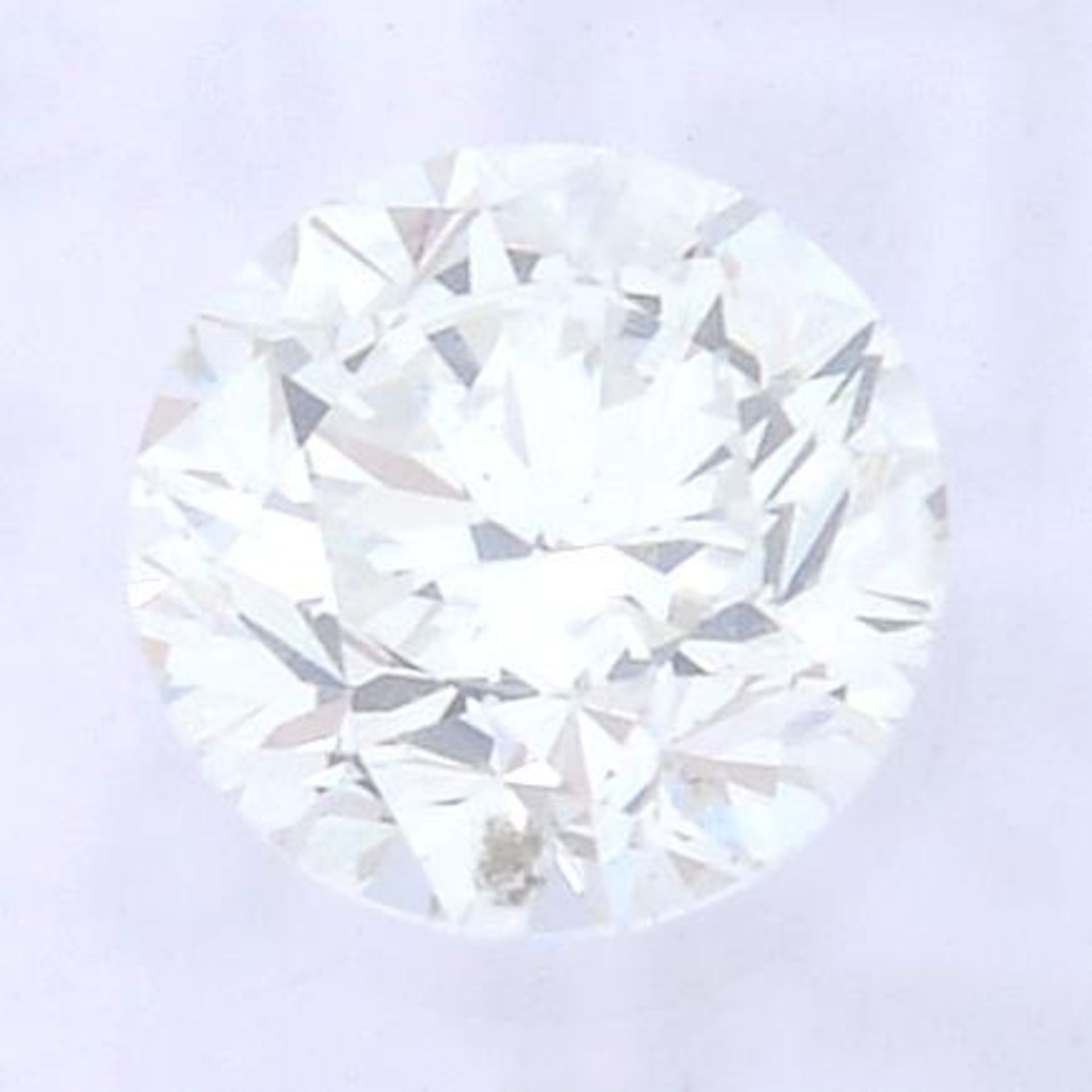 A brilliant cut diamond, weighing 0.30ct, measuring 4.15 by 4.18 by 2.74mms.