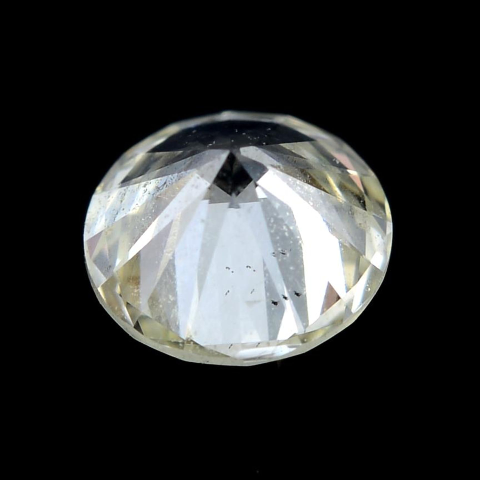 A brilliant cut diamond weighing 0.26ct. - Image 2 of 2