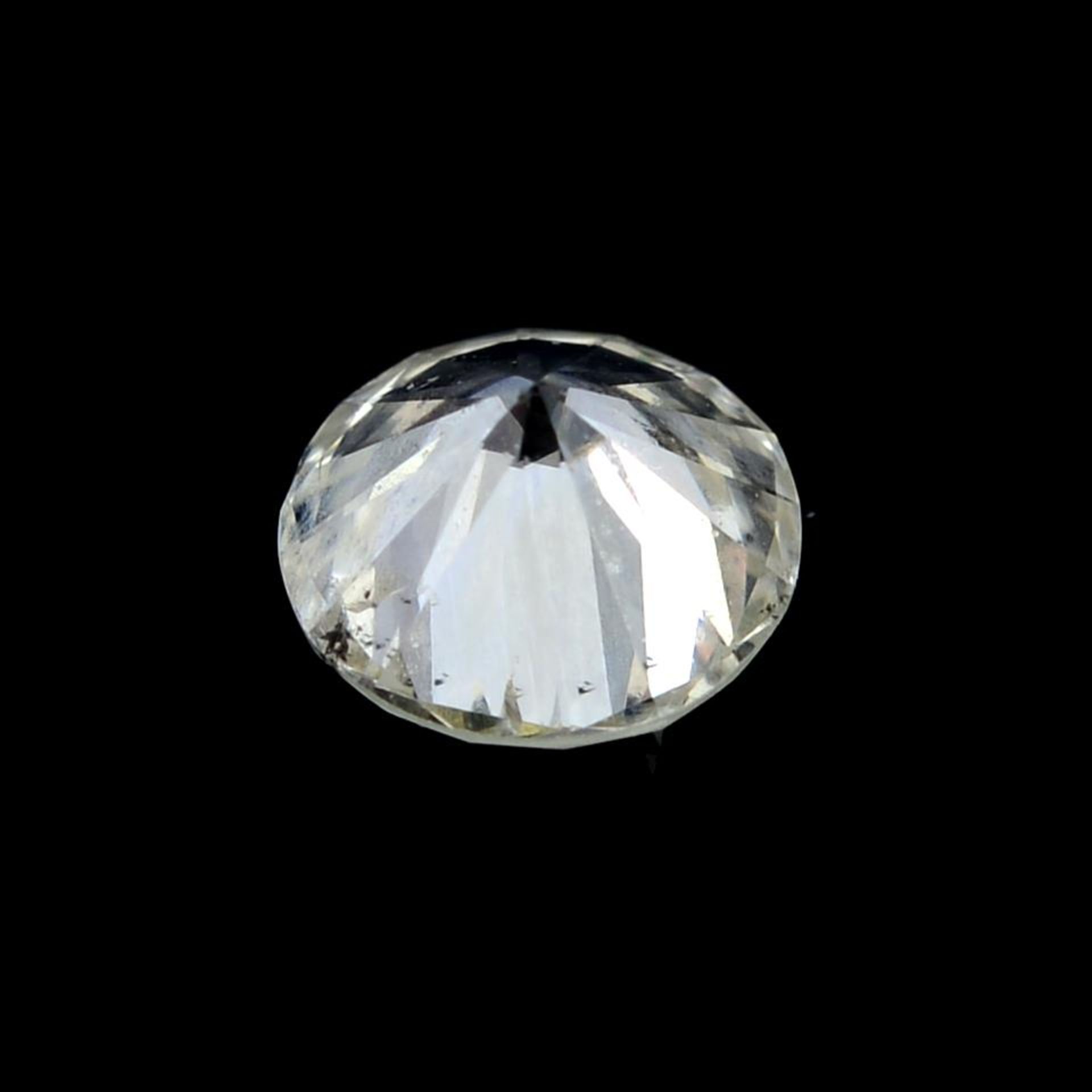 A brilliant cut diamond weighing 0.25ct. - Image 2 of 2