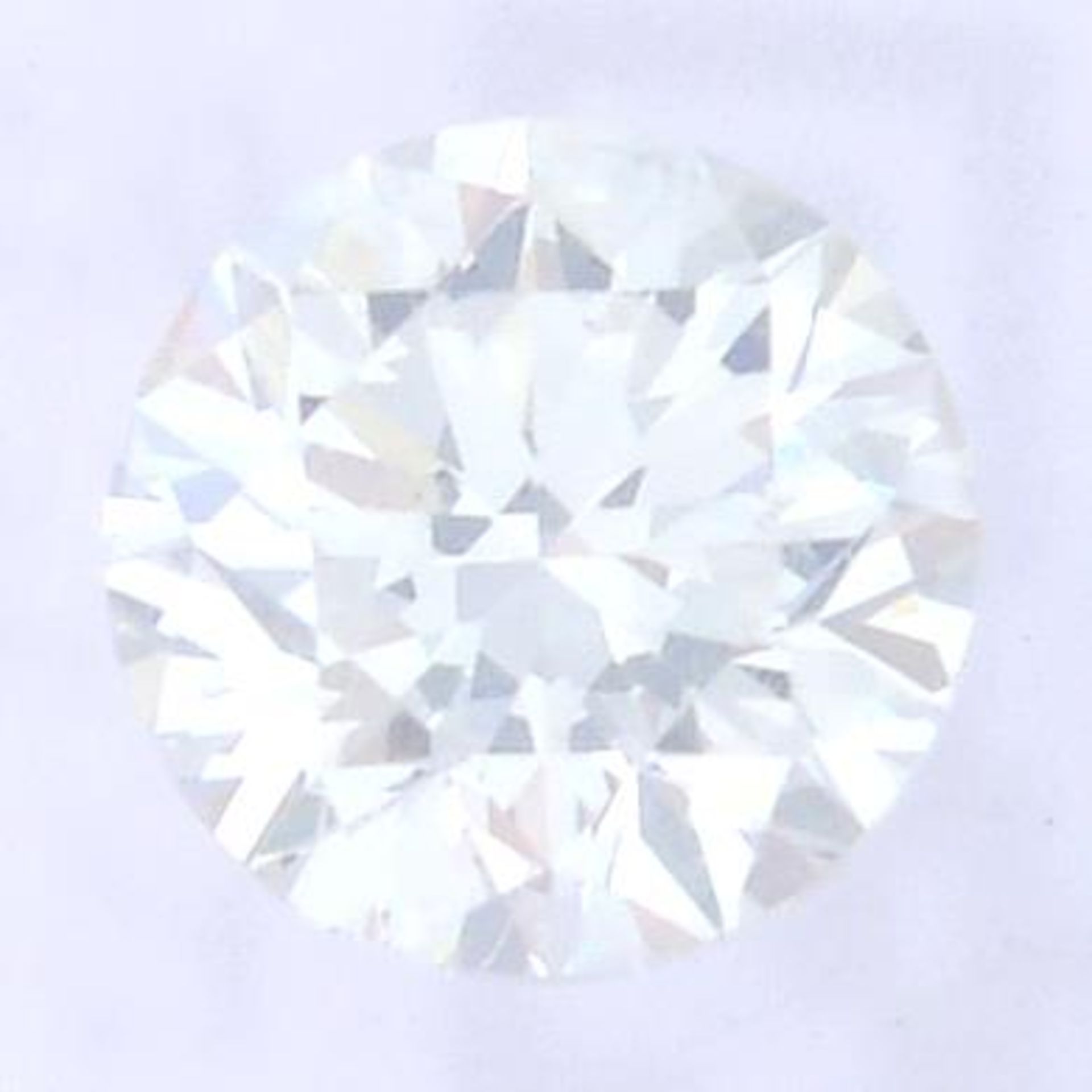 A brilliant cut diamond, weighing 0.34ct, measuring 4.36 by 4.4 by 2.8mms.