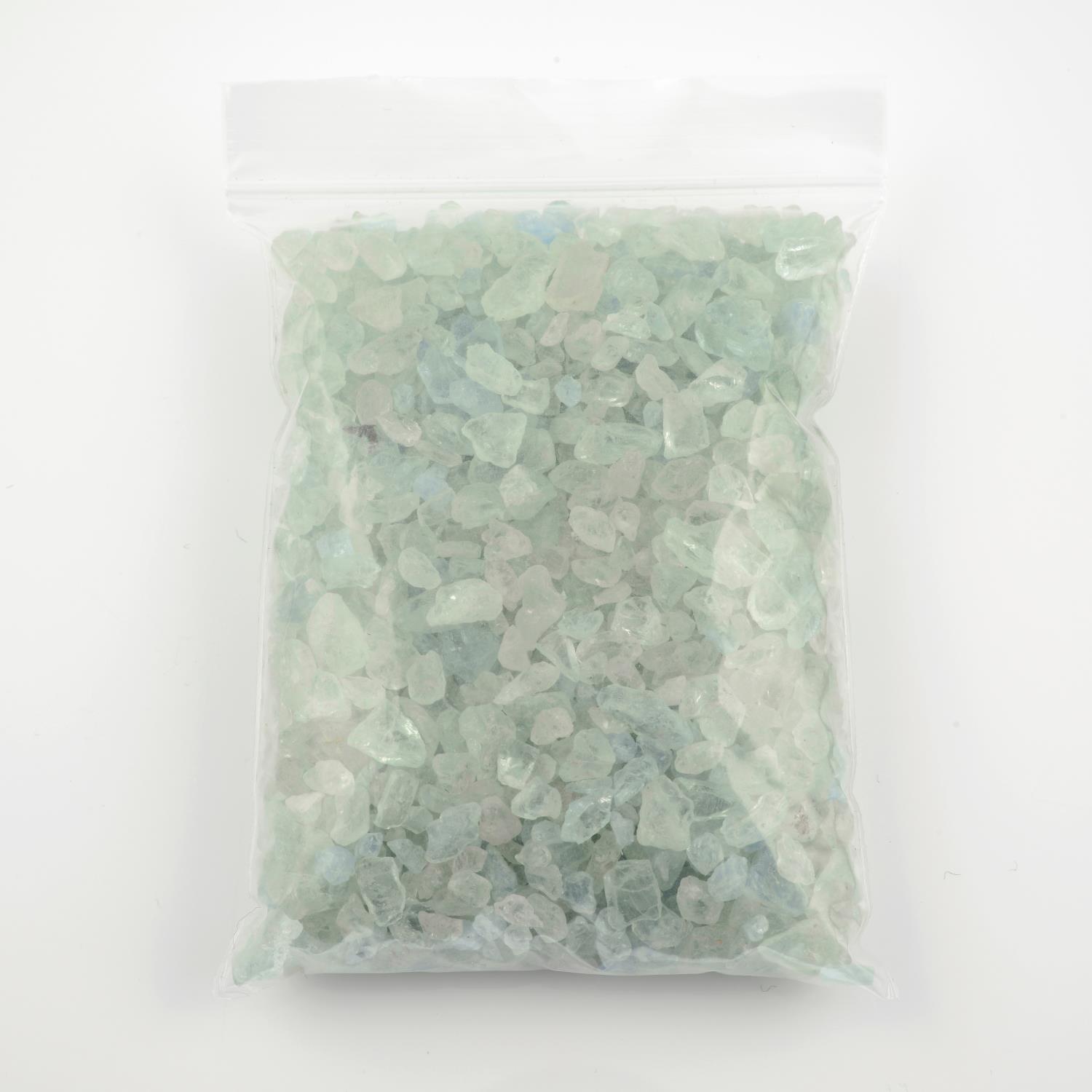 Selection of rough aquamarine weighing 217grams PLEASE NOTE THIS LOT WILL CARRY VAT AT 20% ON - Image 2 of 2