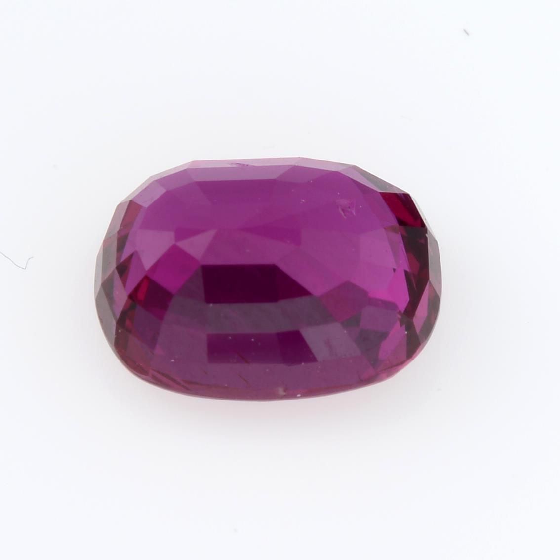 A cushion shape ruby weighing 2.40ct. - Image 2 of 4