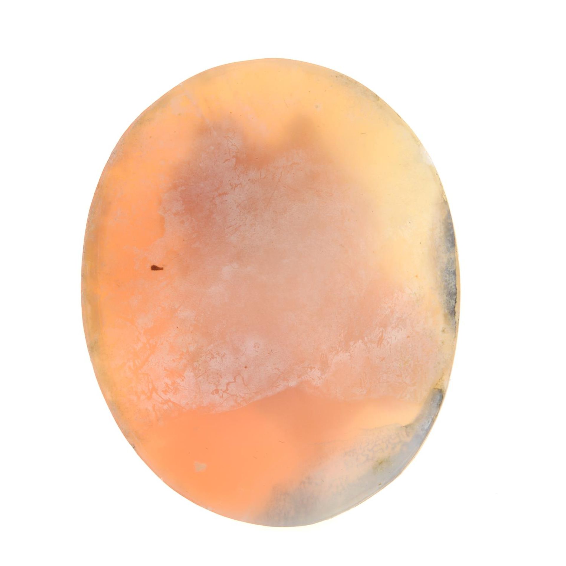 A cameo, weighing 48.85ct, - Bild 2 aus 2