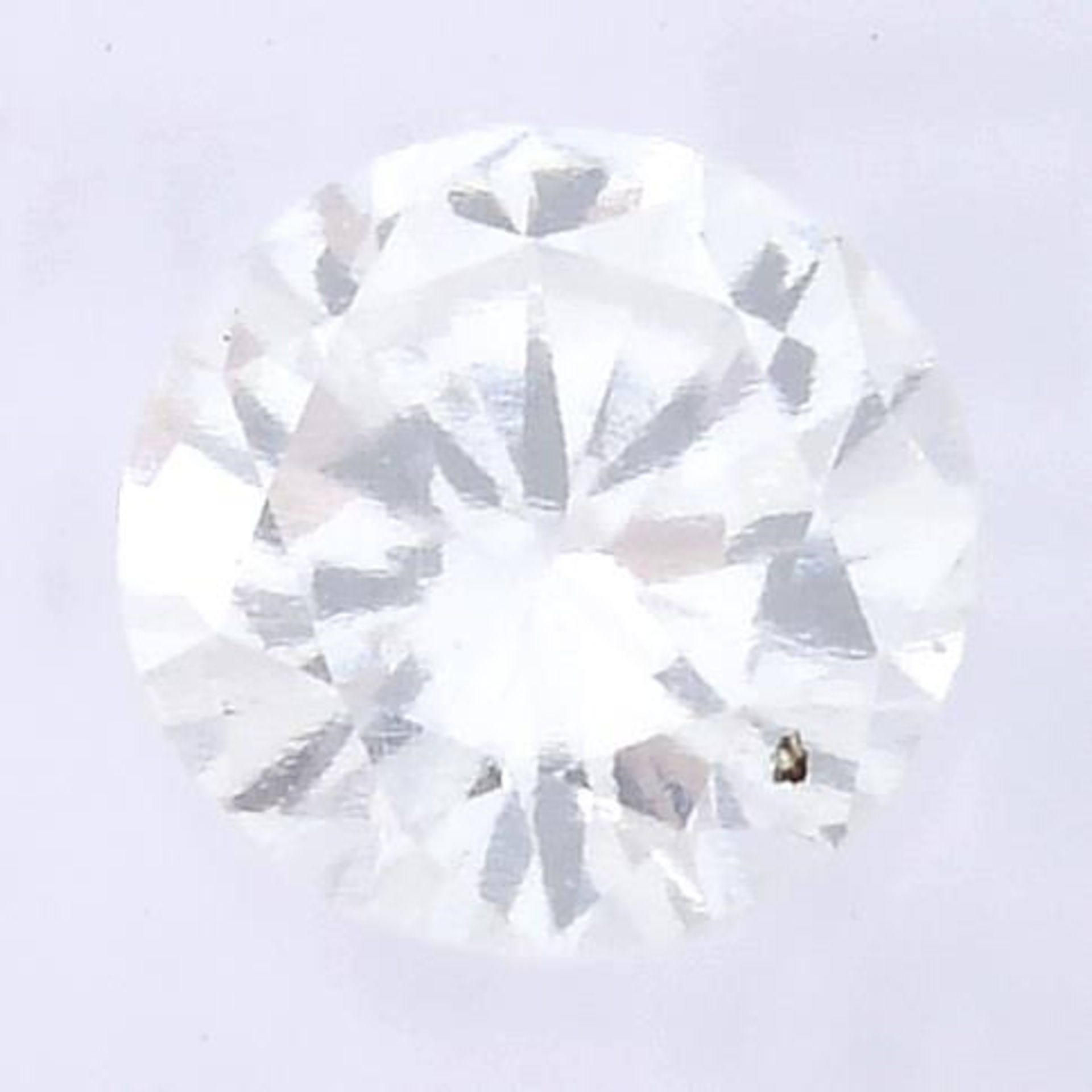 A brilliant cut diamond, weighing 0.35ct, measuring 4.64 by 4.71 by 2.68mms.