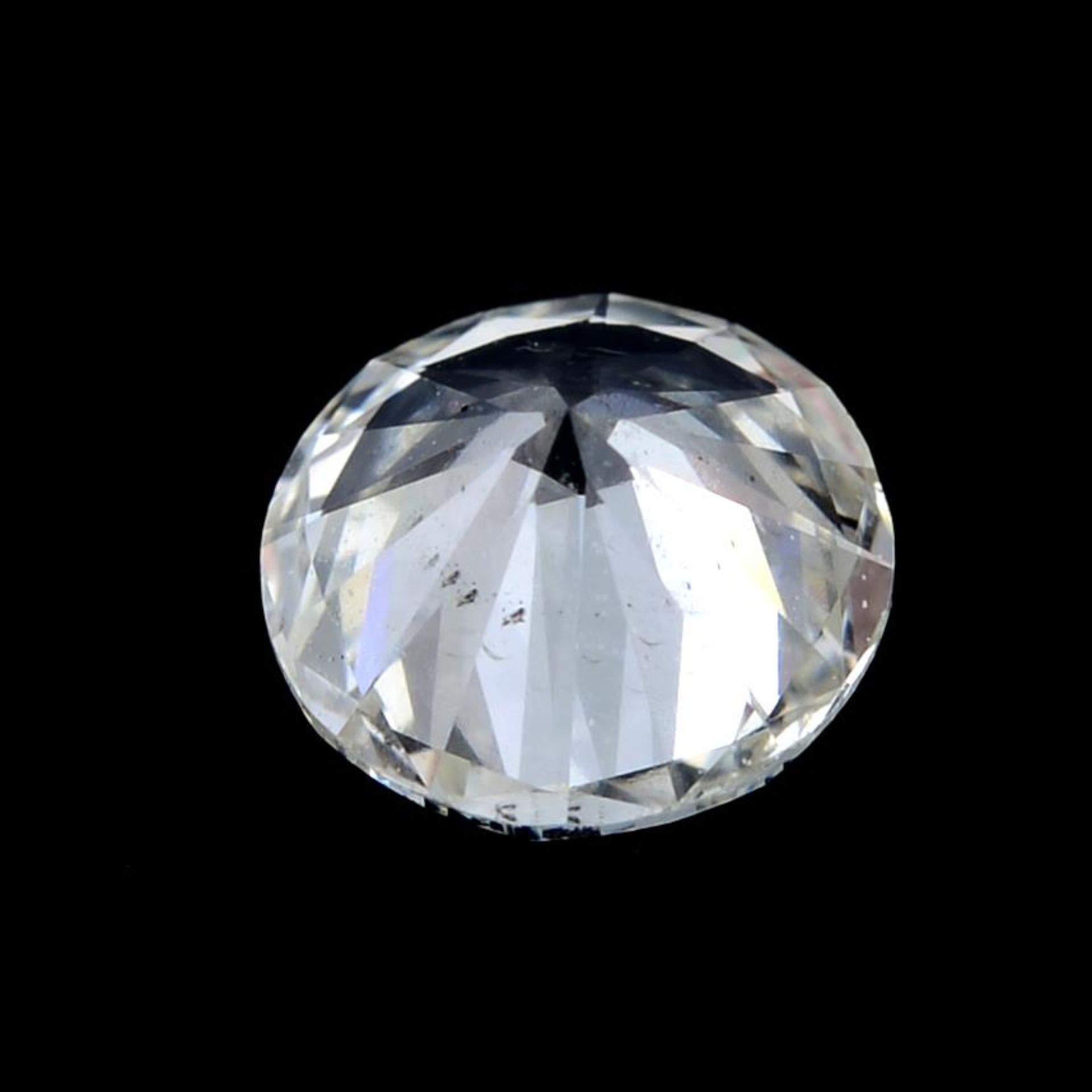 A brilliant cut diamond weighing 0.37ct. - Bild 2 aus 2