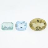 A selection of gemstones, weighing 998gms.