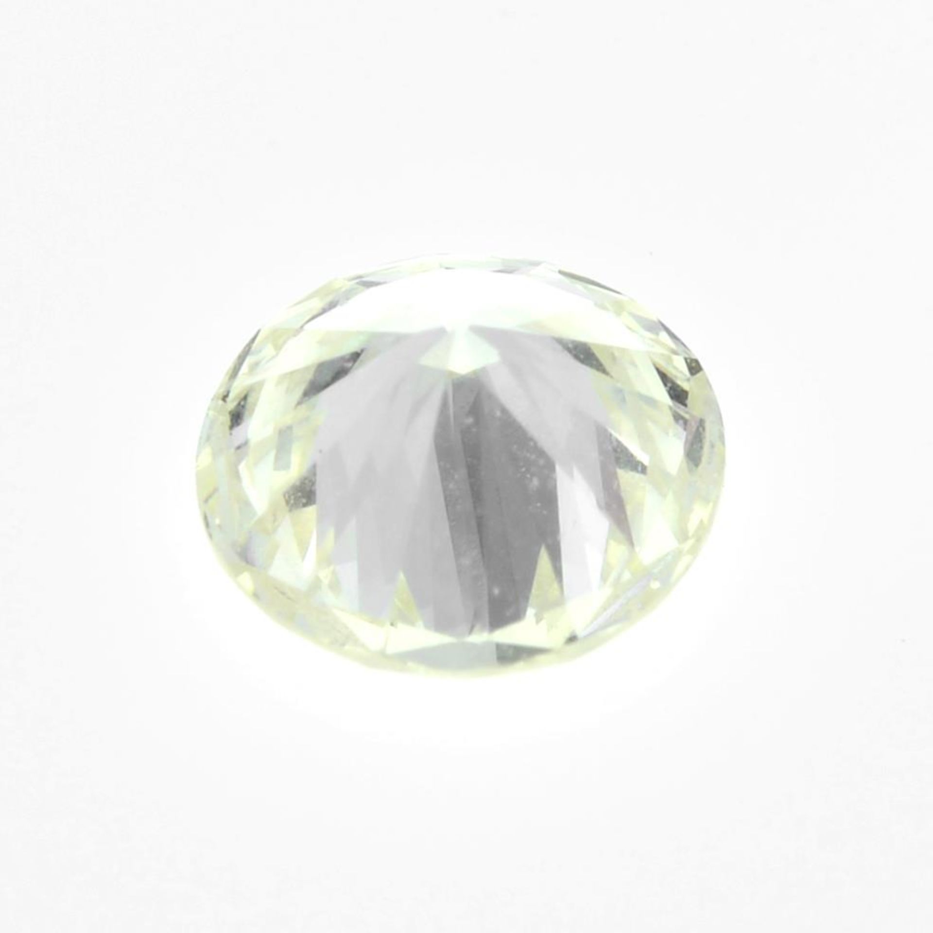 A brilliant-cut diamond, - Image 2 of 2